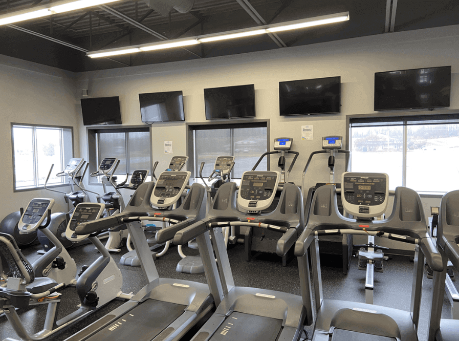Our gym offers a full range of cardio machines to help members achieve their health and fitness goals.  