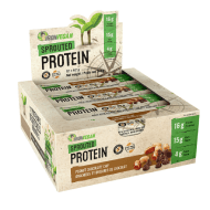 Image of Iron Vegan Peanut Chocolate Chip Protein Bars